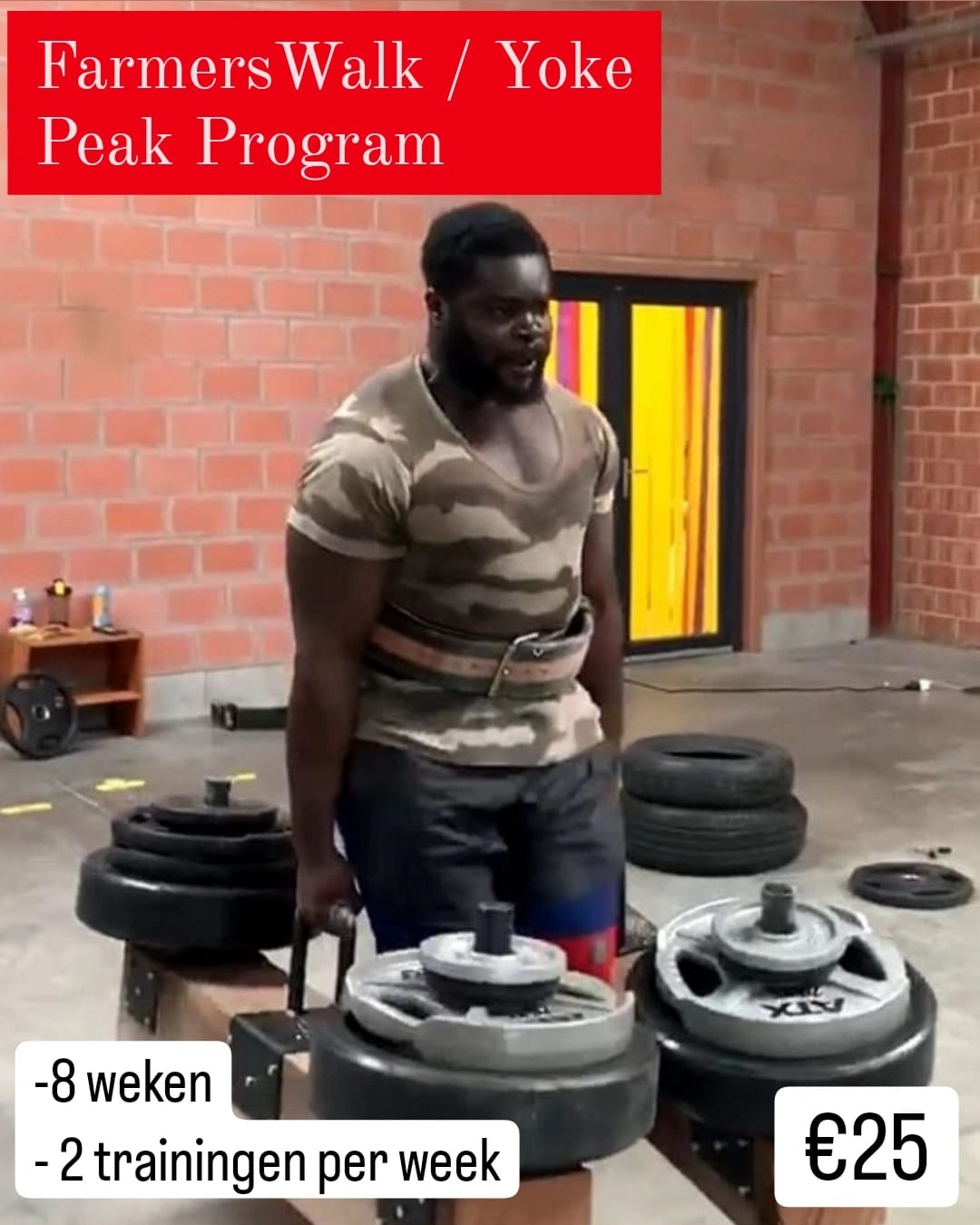 Strongman Yoke Farmers Walk Program